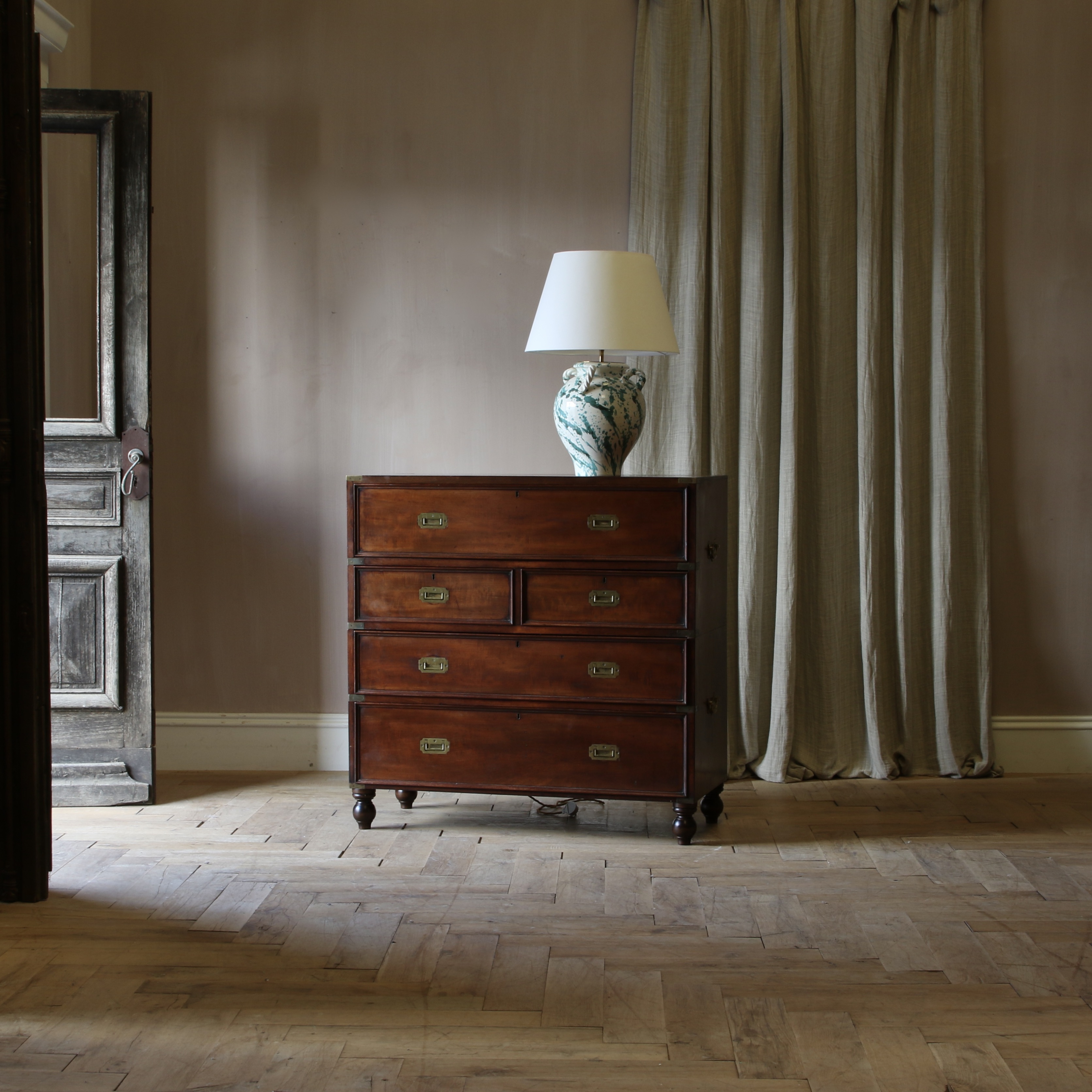 150-23 - Military Chest with Secretaire